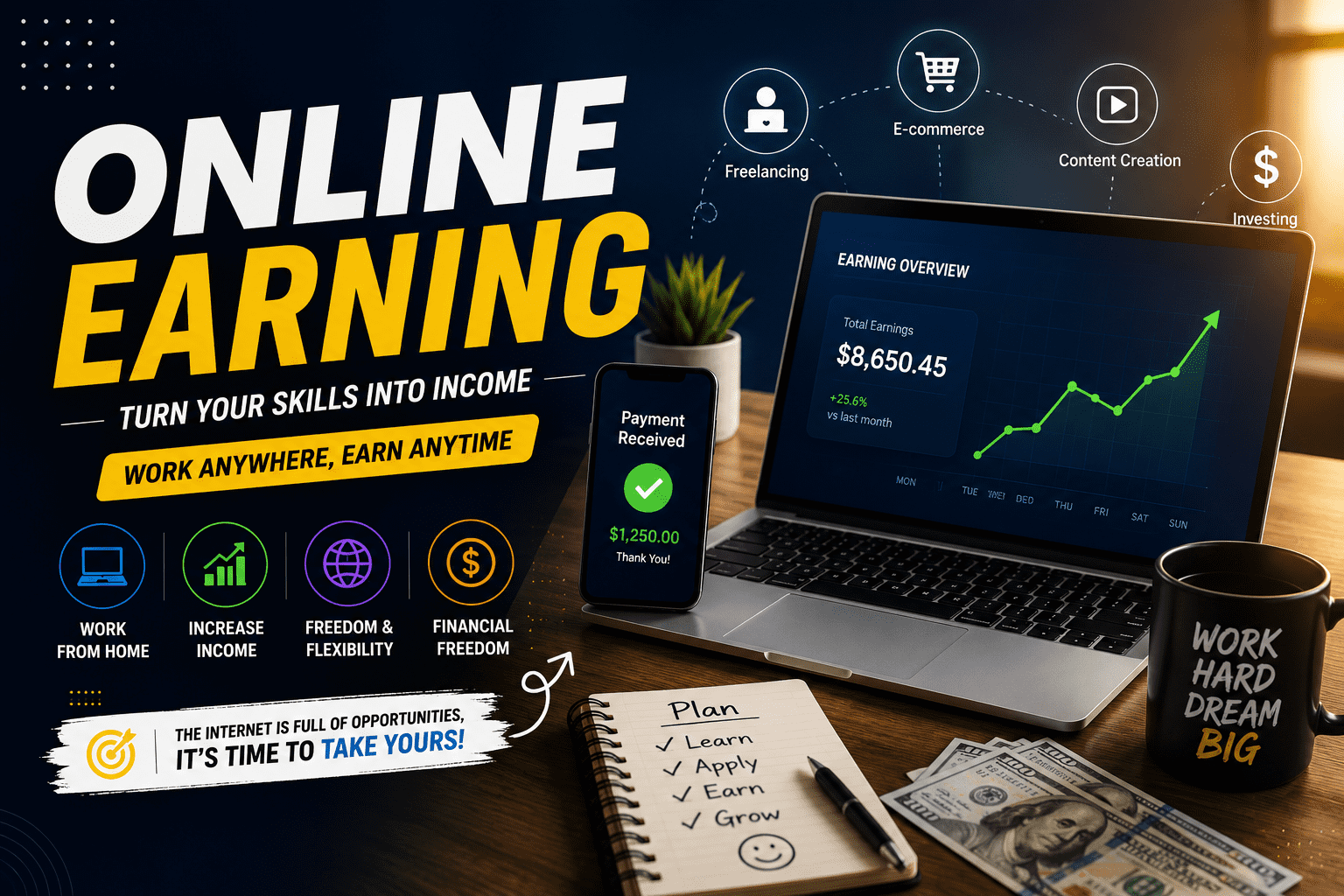 online earning