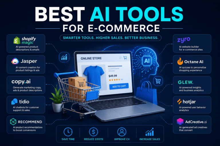 Read more about the article Best AI Tools for E-commerce