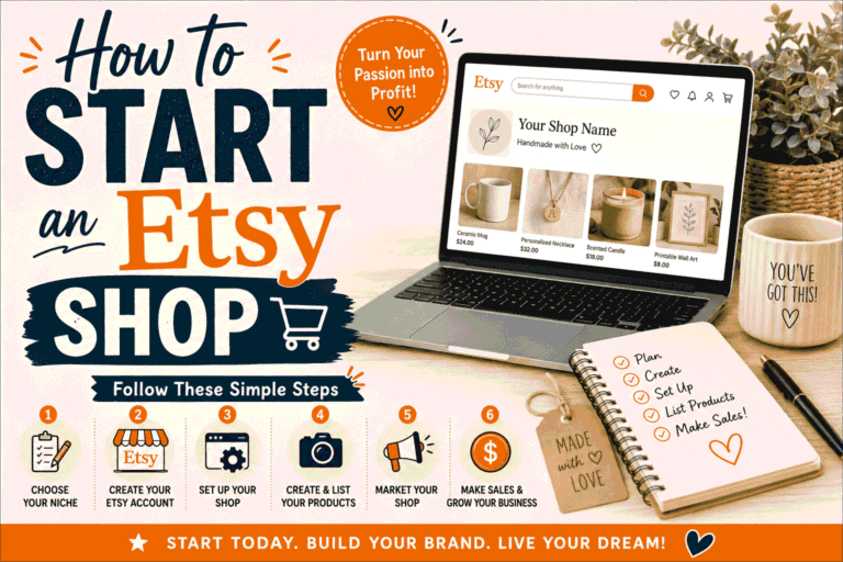 Read more about the article How to Start an Etsy Shop